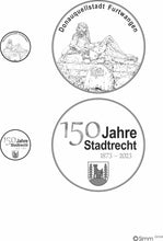 Lade das Bild in den Galerie-Viewer, Jubiläumsmedaille 150 Jahre Stadt Furtwangen