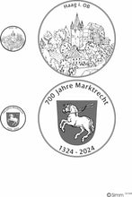 Lade das Bild in den Galerie-Viewer, Jubiläumsmedaille 700 Jahre Markt Haag i. OB