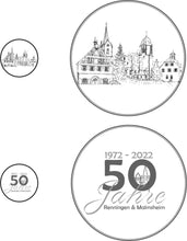 Lade das Bild in den Galerie-Viewer, Jubiläumsmedaille 50 Jahre Stadt Renningen