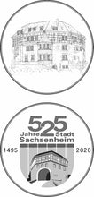 Lade das Bild in den Galerie-Viewer, Jubiläumsmedaille 525 Jahre Sachsenheim
